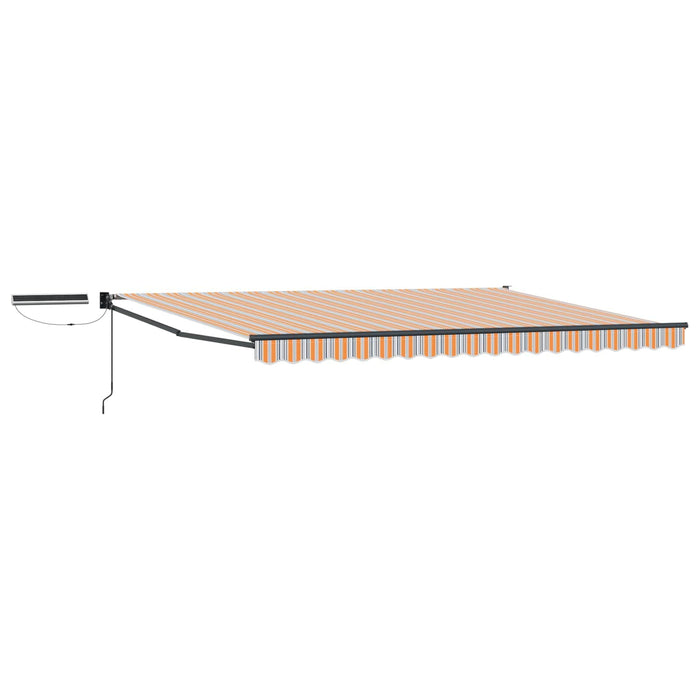 Cort electric retractabil 5 x 3 m 100% Poliester și Aluminiu WALTI