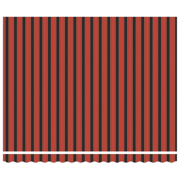 Cortina Retractabilă Portocaliu și negru 400 × 300 cm - WALTI WALTI