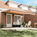 Cortina Retractabilă Galben și portocalie 400 × 300 cm - WALTI WALTI