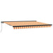 Cortina Retractabilă Galben și portocalie 400 × 300 cm - WALTI WALTI
