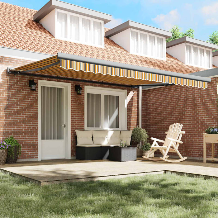 Cortina Retractabilă Galben și gri 400 × 300 cm - WALTI WALTI