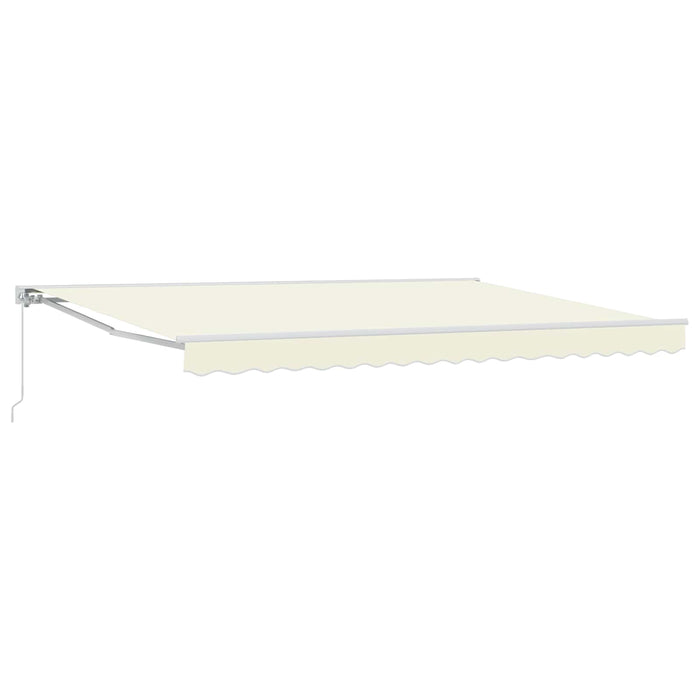 Copertină retractabilă manuală Crem 5 x 3 m - WALTI WALTI