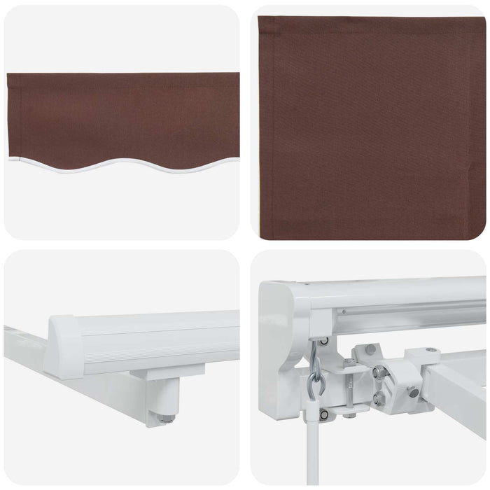 Copertină retractabilă manuală Maro 5 x 3 m - WALTI WALTI