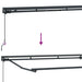 Copertină retractabilă manuală Bej 3,5 x 2 m - WALTI WALTI