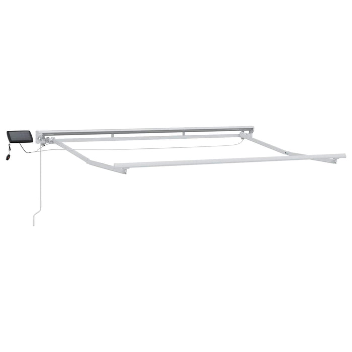 Cadru manual de marchiză cu LED-uri Galben și alb 3 x 2 m - WALTI WALTI