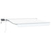 Cadru manual de marchiză cu LED-uri Alb 3 x 2,5 m - WALTI WALTI