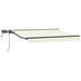 Cadru manual de marchiză cu LED-uri Crem 2,5 x 2 m - WALTI WALTI