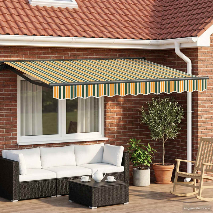 Cadru manual de marchiză cu LED-uri 3 x 2 m WALTI