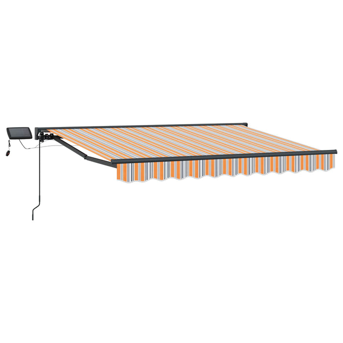 Cadru manual de marchiză cu LED-uri 3,5 x 2 m WALTI