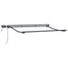 Cadru manual de marchiză cu LED-uri Bej 3,5 x 2 m - WALTI WALTI