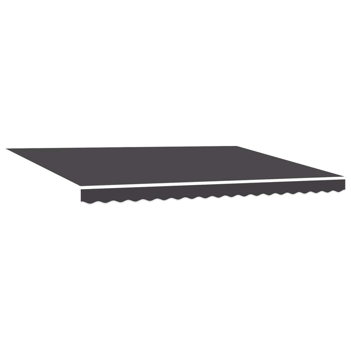 Cadru manual de marchiză cu LED-uri Antracit 4 x 2 m - WALTI WALTI