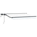Cadru manual de marchiză cu LED-uri Alb 3,5 x 2,5 m - WALTI WALTI
