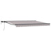Cadru manual de marchiză cu LED-uri Gri deschis 4 × 3 m - WALTI WALTI