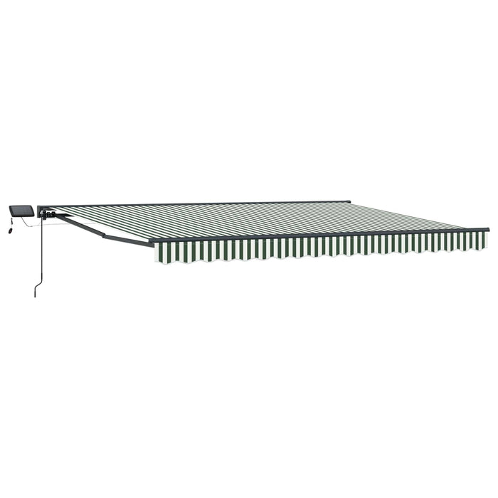Cadru manual de marchiză cu LED-uri 4 × 3,5 m - WALTI WALTI