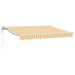 Cort electric retractabil Galben 3 x 2,5 m - WALTI WALTI