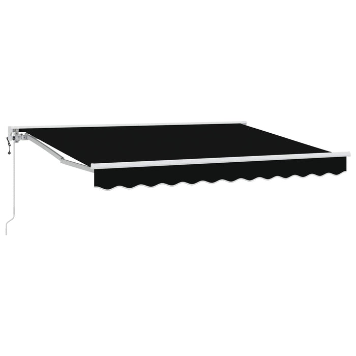 Cort electric retractabil Negru 3 x 2,5 m - WALTI WALTI