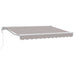 Cort electric retractabil Gri deschis 3 x 2,5 m - WALTI WALTI