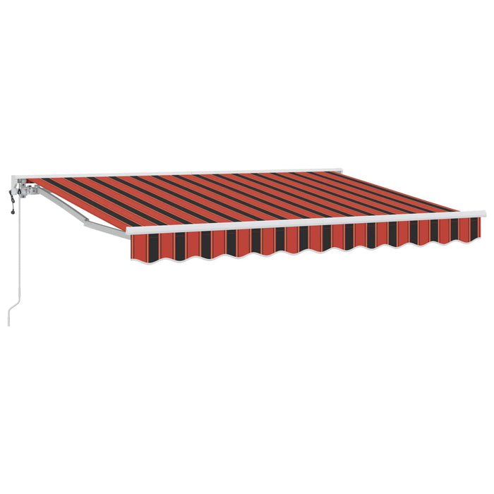 Cort electric retractabil Portocalie, Neagră și Galbenă - WALTI WALTI