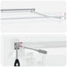 Cort electric retractabil Galben, Gri și Alb 3,5 x 2,5 m - WALTI WALTI