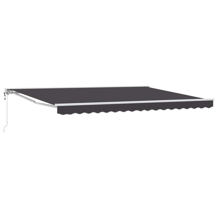 Cort electric retractabil Antracit 4 × 3 m - WALTI WALTI