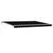 Cort electric retractabil Negru 4 × 3 m - WALTI WALTI