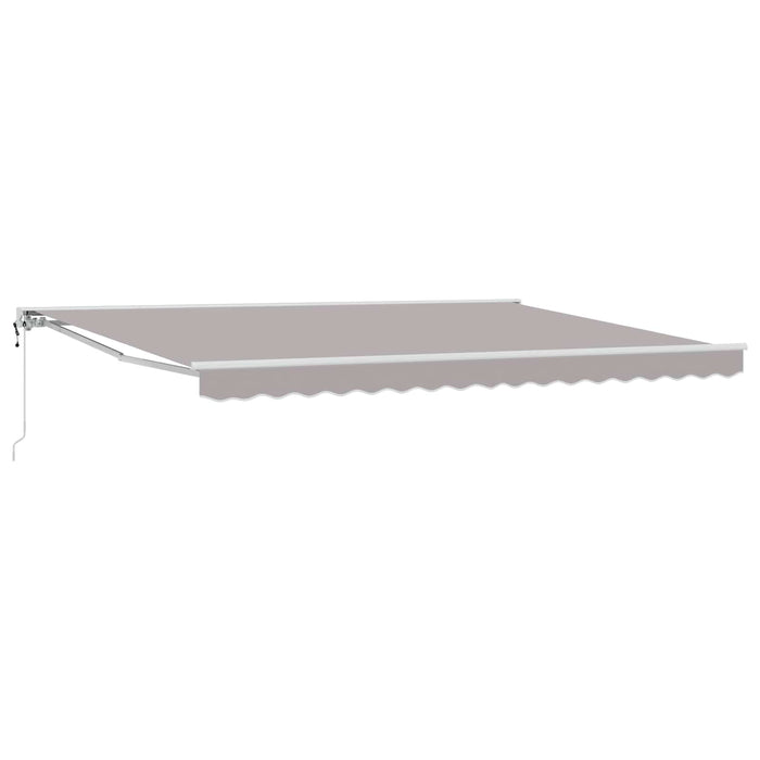 Cort electric retractabil Gri deschis 4 × 3 m - WALTI WALTI