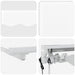 Cort electric retractabil Alb 4 × 3,5 m - WALTI WALTI