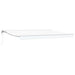 Cort electric retractabil Alb 4 × 3,5 m - WALTI WALTI