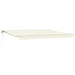 Cort electric retractabil Crem 4,5 × 3,5 m - WALTI WALTI