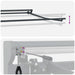 Cort electric retractabil Antracit și Alb 2,5 x 2 m - WALTI WALTI