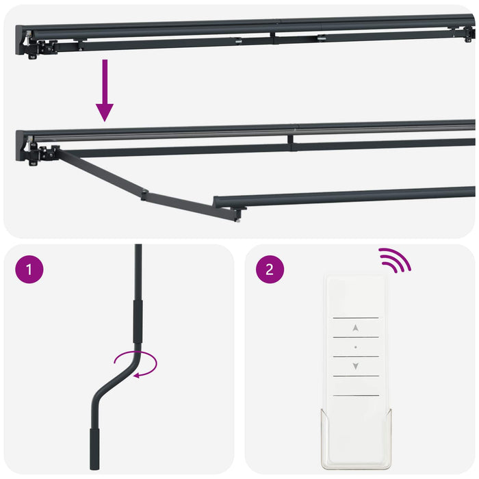 Cort electric retractabil Bej 3,5 x 2 m - WALTI WALTI