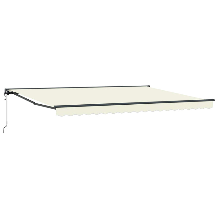 Cort electric retractabil Crem 4 x 2 m - WALTI WALTI