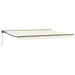 Cort electric retractabil Crem 4 × 3,5 m - WALTI WALTI