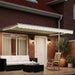Cort electric retractabil Crema și Alb 4 x 2 m - WALTI WALTI