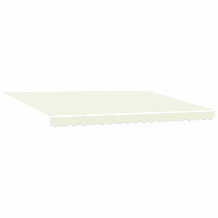 Cort electric retractabil Crema și Alb 4 x 2 m - WALTI WALTI