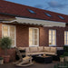 Cort electric retractabil Crema și Alb 3,5 x 2,5 m - WALTI WALTI