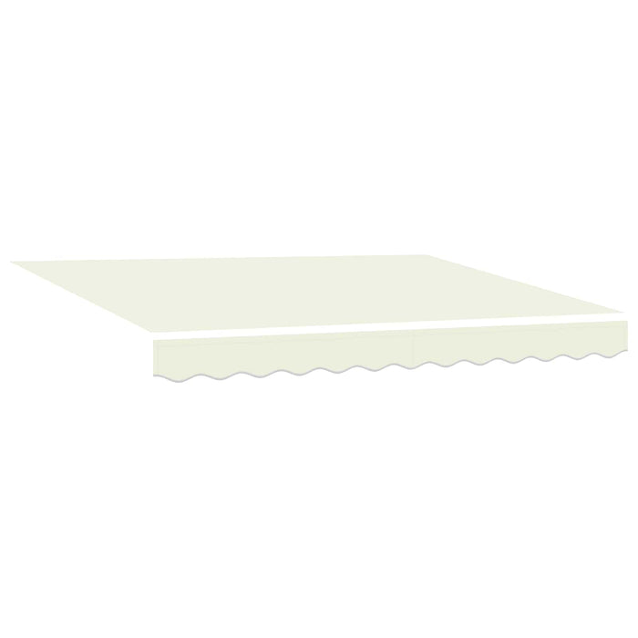 Cort electric retractabil Crema și Alb 3,5 x 2,5 m - WALTI WALTI