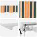 Cort electric retractabil Verde, Galben, Alb 5 × 3,5 m - WALTI WALTI