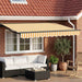 Cort electric retractabil Galben, Alb, Antracit 2,5 x 2 m - WALTI WALTI