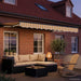 Cort electric retractabil Galben, Alb, Antracit 2,5 x 2 m - WALTI WALTI