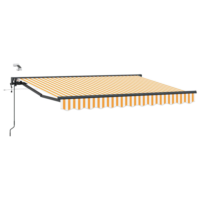 Cort electric retractabil Galben, Alb, Antracit 2,5 x 2 m - WALTI WALTI