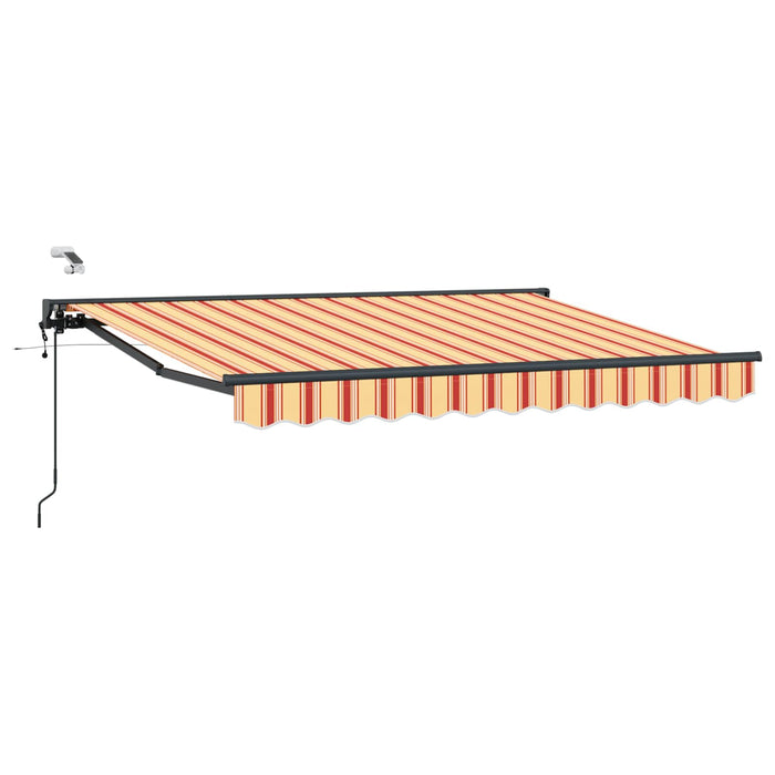 Cort electric retractabil 2,5 x 2 m Poliester cu acoperire PU WALTI