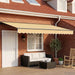 Cort electric retractabil Galben, Alb, Antracit 4 x 2 m - WALTI WALTI