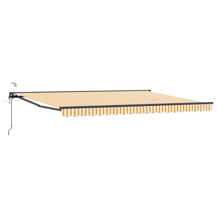 Cort electric retractabil Galben, Alb, Antracit 4 x 2 m - WALTI WALTI