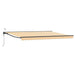 Cort electric retractabil Galben, Alb, Antracit 4 x 2 m - WALTI WALTI