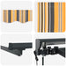 Cort electric retractabil Galben, Gri, Antracit 3 x 2,5 m - WALTI WALTI