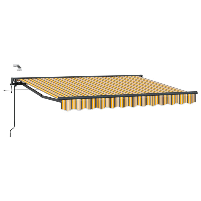 Cort electric retractabil Galben, Gri, Antracit 3 x 2,5 m - WALTI WALTI