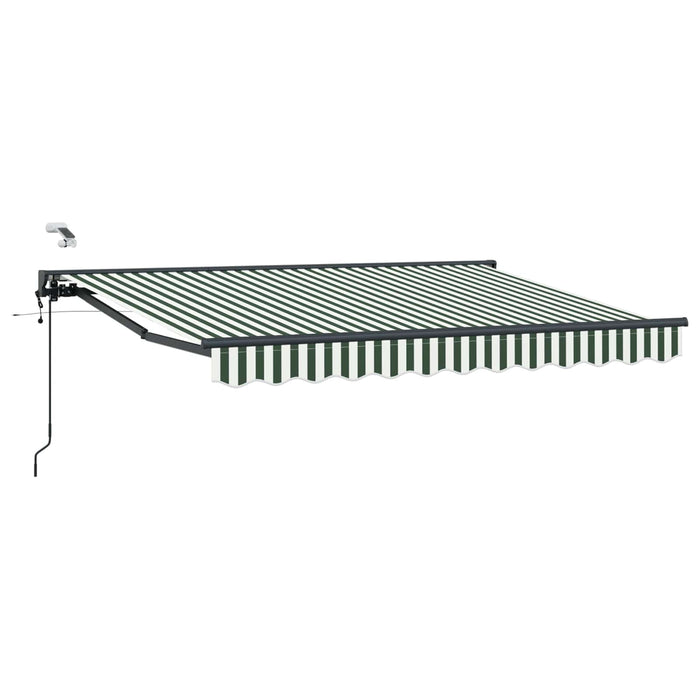 Cort electric retractabil Verde, Alb, Antracit 3 x 2,5 m - WALTI WALTI