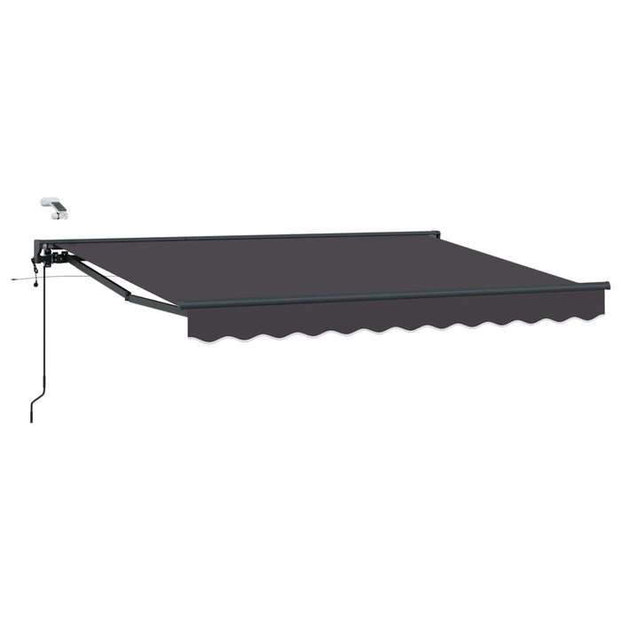 Cort electric retractabil Antracit 3,5 x 2,5 m - WALTI WALTI