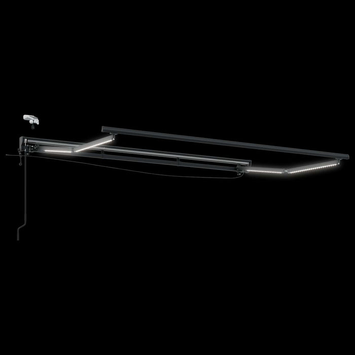 Cort electric retractabil Verde, Galben, Antracit 3,5 x 2,5 m WALTI